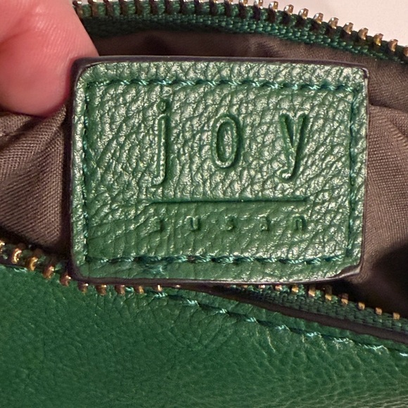 Joy Susan Mini Crossbody To Convertible Wristlet Forrest Green Pebbled Clutch - Picture 6 of 15